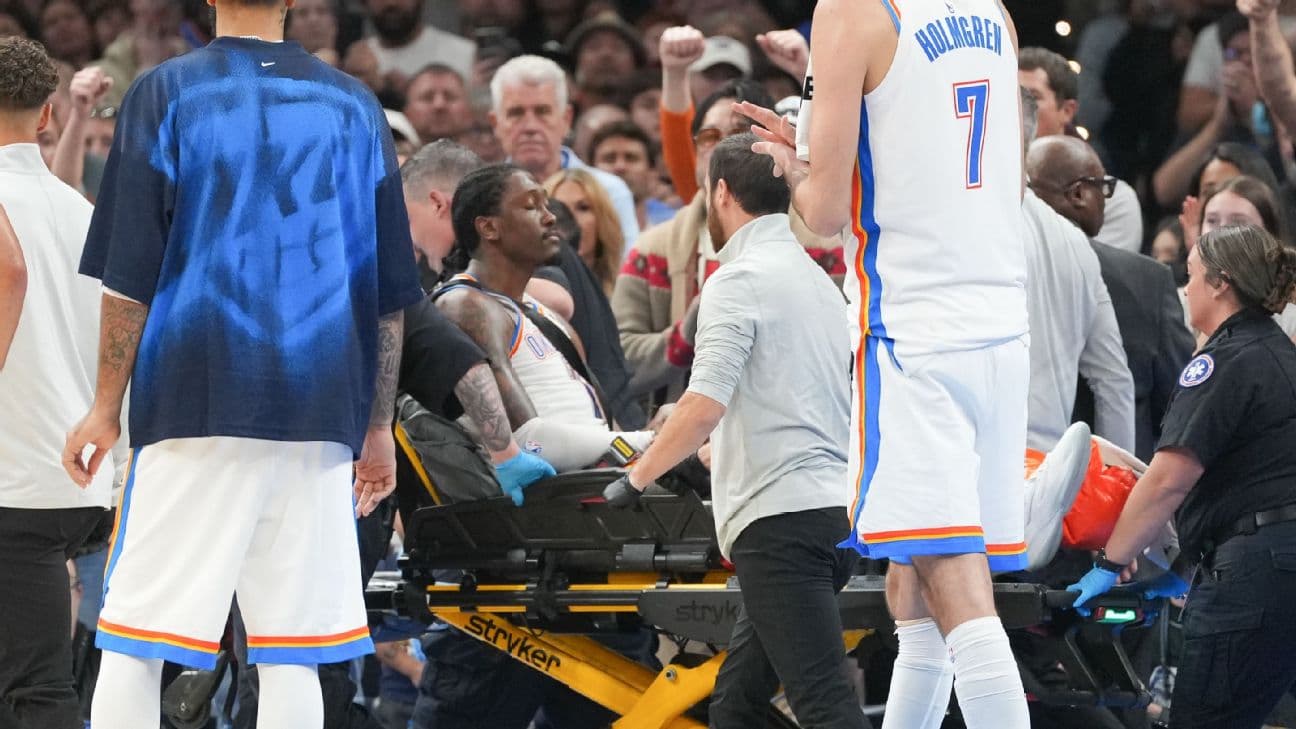 OKC's Jalen Williams (ankle), Cason Wallace (shoulder) to undergo surgery